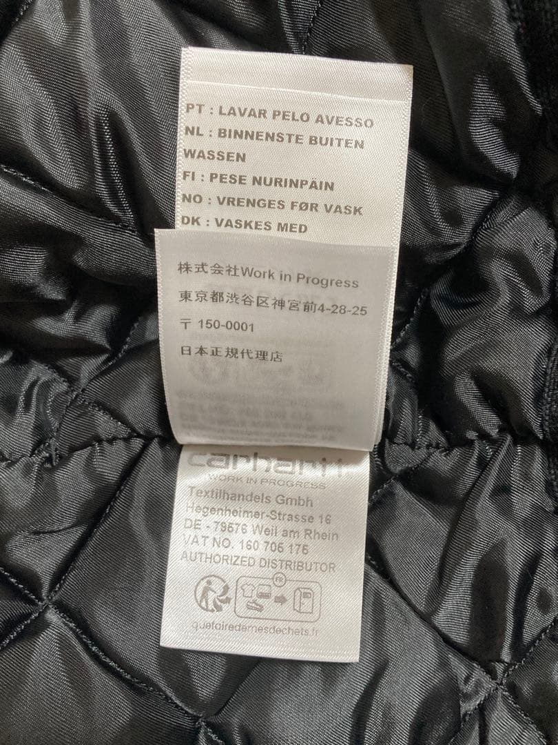 【早い者勝ち】Carhartt Chore Coat 黒 Mサイズ