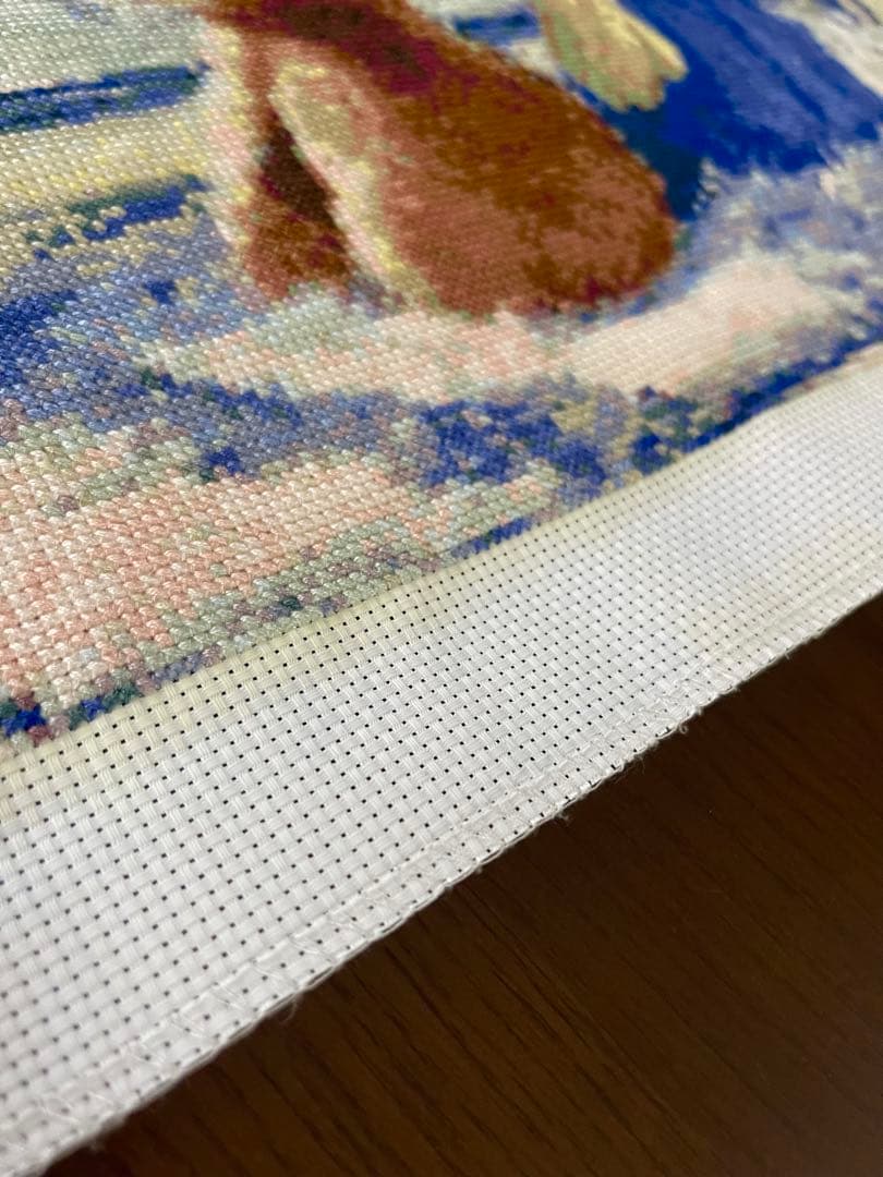 ☆ミュゲ☆オーダー クロスステッチ No.88 女の子と犬 9800