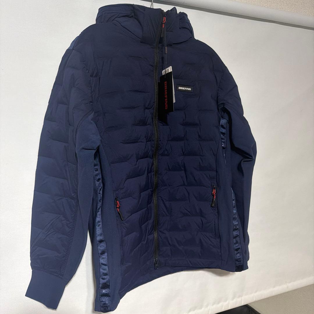 ブリーフィングハイブリッドダウンパーカー　ネイビー　サイズL
