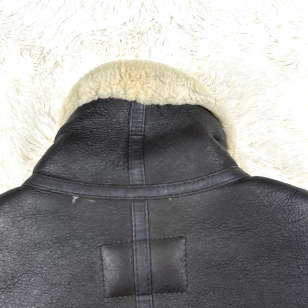 極美品 B-3 フライトジャケット L相当 ムートン ミリタリー シープスキン