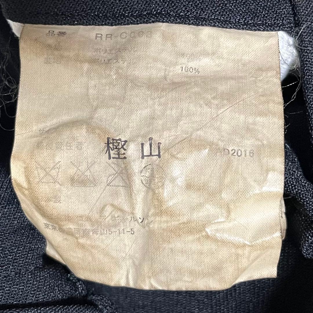 コムデギャルソン コムコム 2016 A/W トレンチコート 黒 XS ポリ縮絨