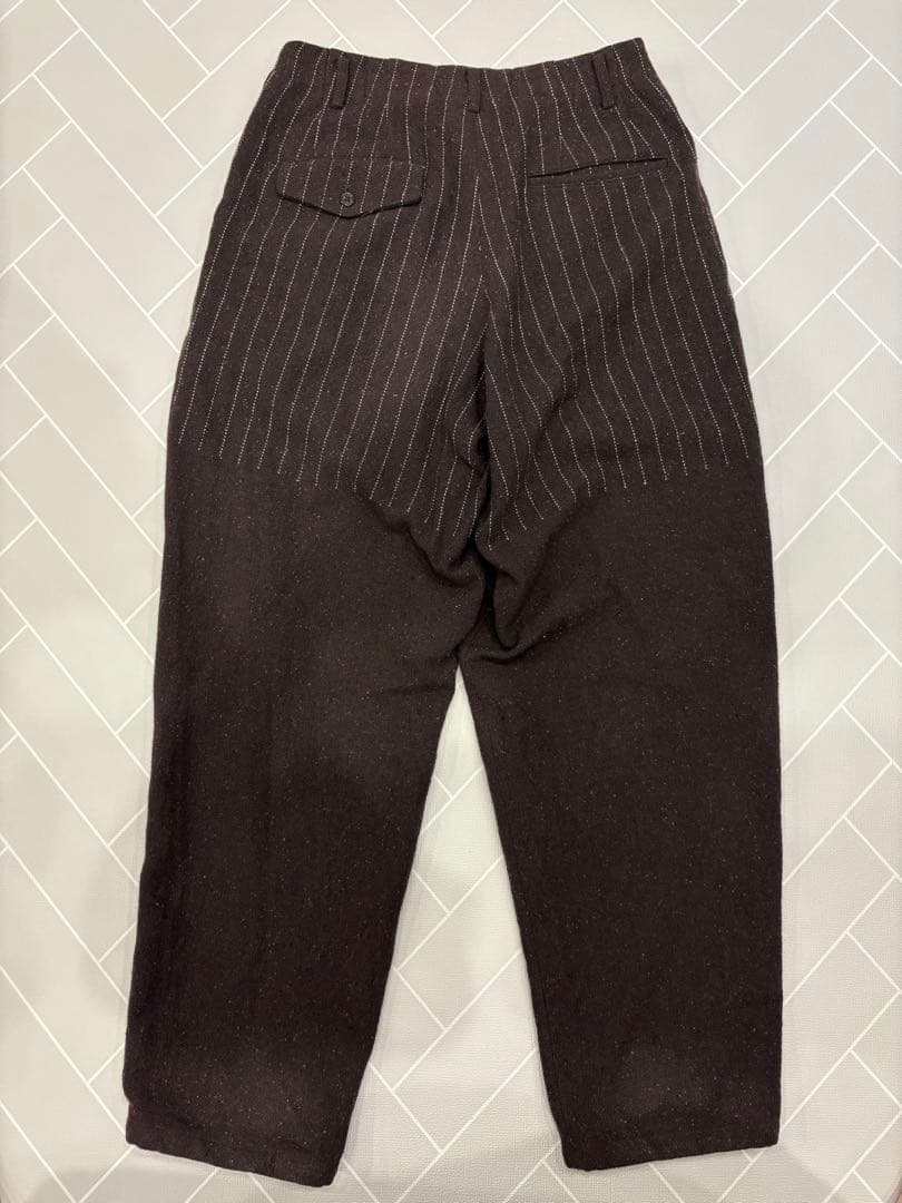 Y's for men ワイドスラックス　ブラウン