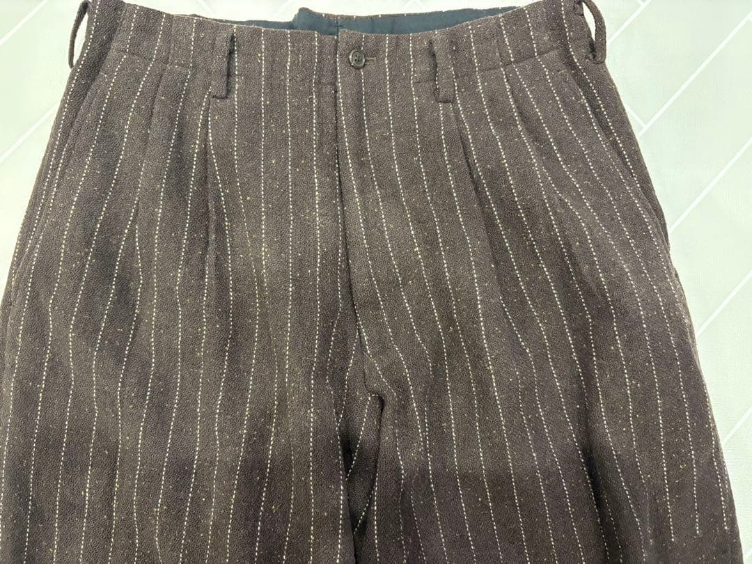 Y's for men ワイドスラックス　ブラウン