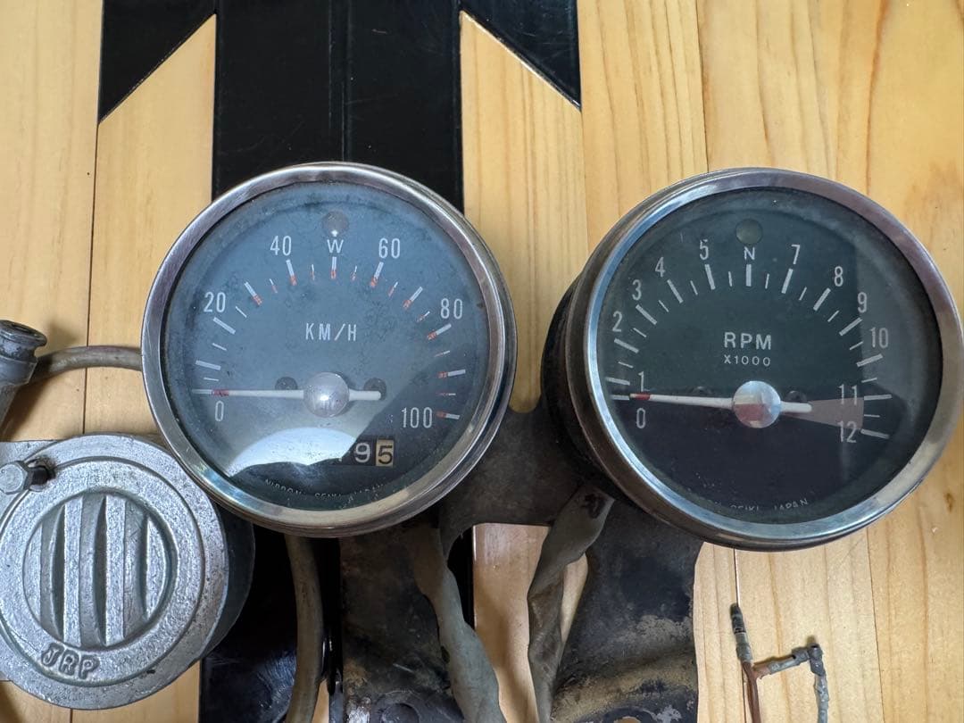限定値下げ 希少 JRP タコメーター ホンダ 横型 モンキー ゴリラ 早矢仕