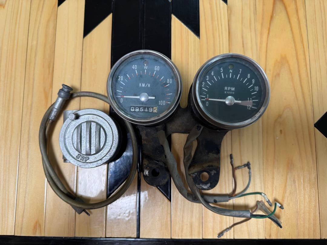 限定値下げ 希少 JRP タコメーター ホンダ 横型 モンキー ゴリラ 早矢仕