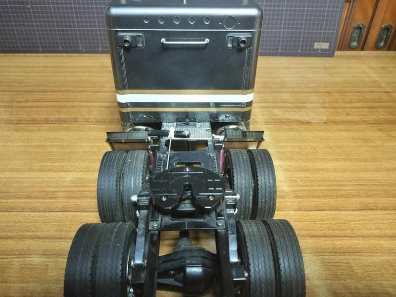 し*ん様 タミヤ 電動RC 1/14　レーラーヘッド キングハウラー メタリック