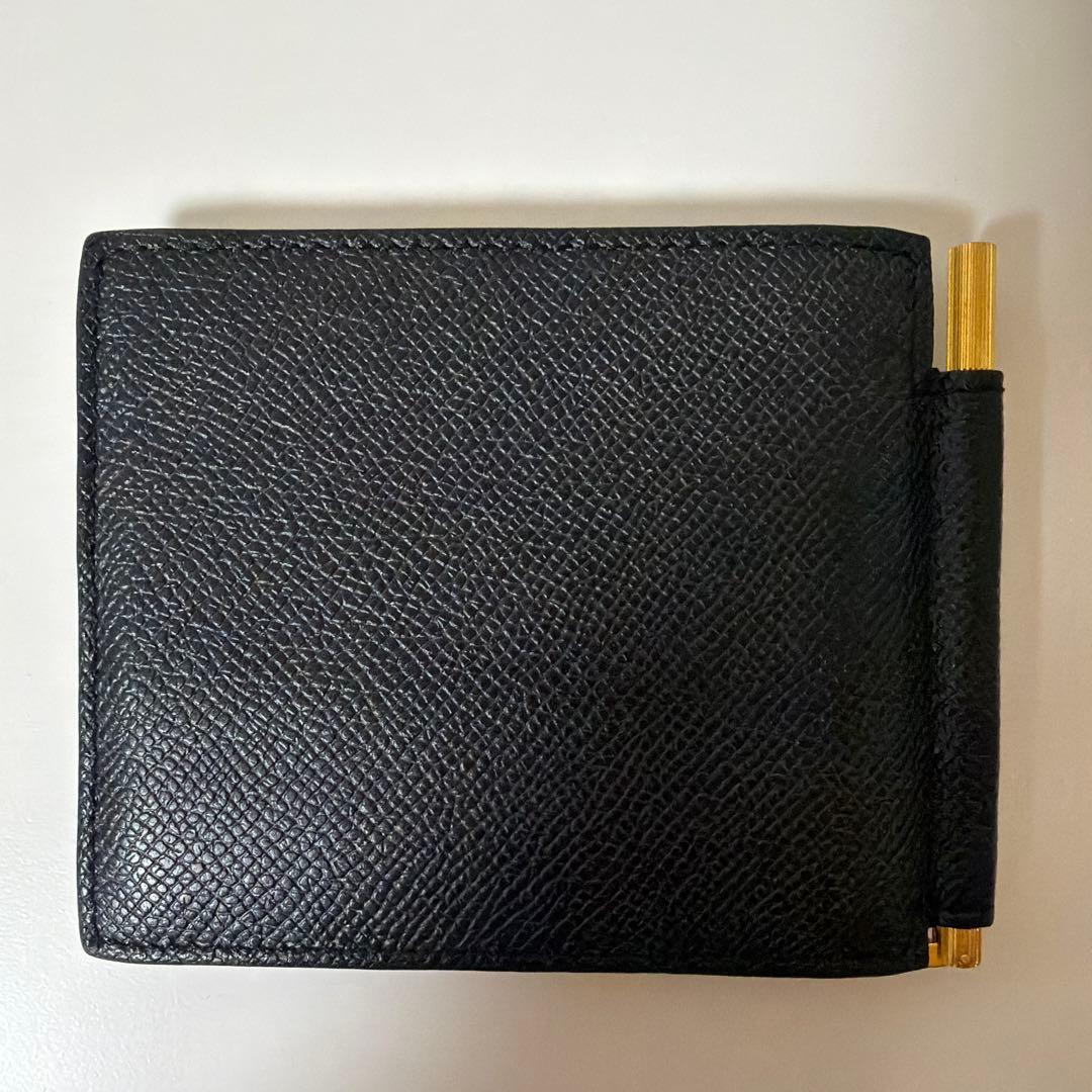 【美品】TOM FORD マネークリップウォレット