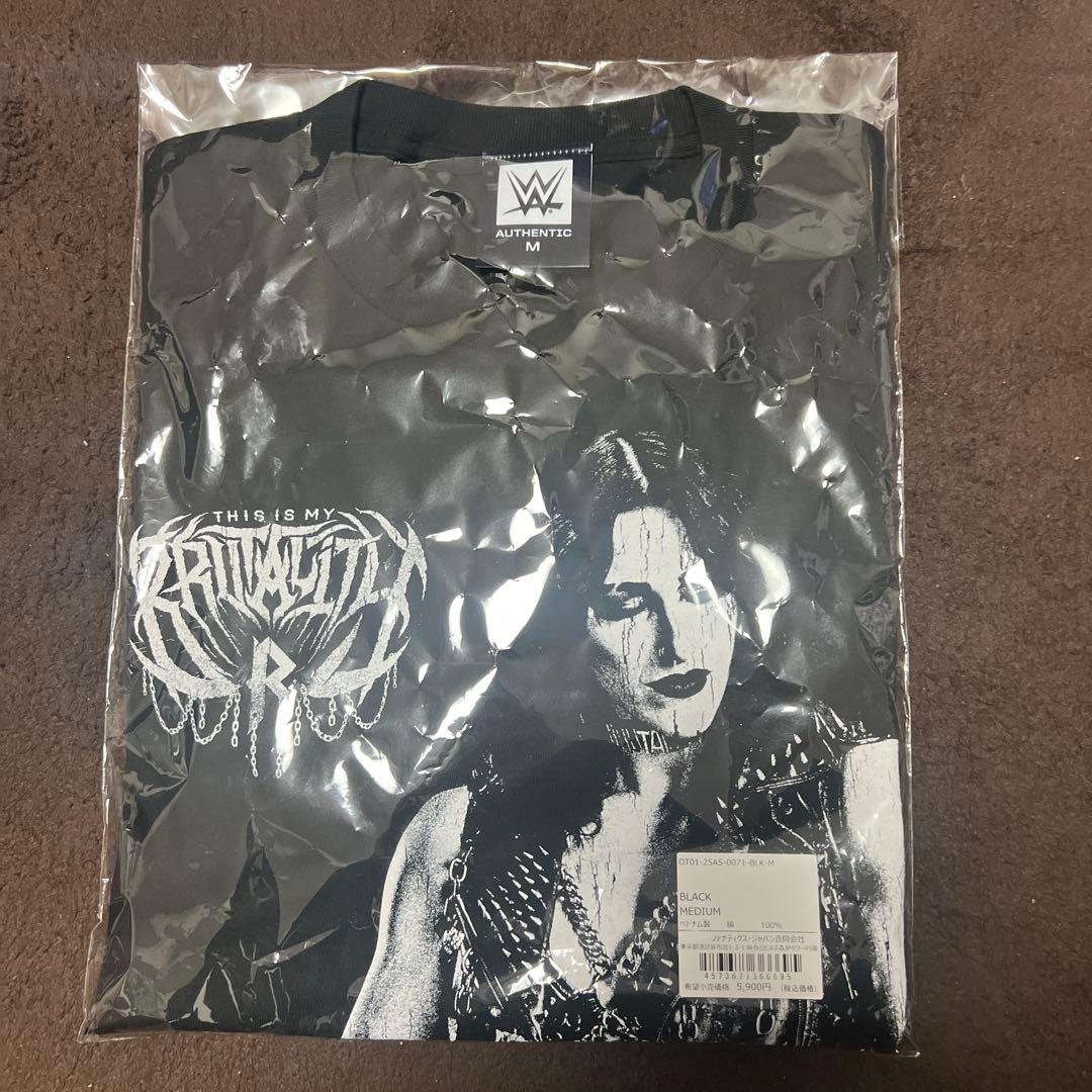 RHEA RIPLEY リア・リプリー Tシャツ　リアリプリー WWE Mサイズ