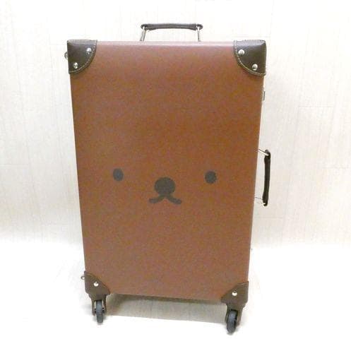 ミッフィー トランクキャリー スーツケース Mサイズ ボリスフェイス ブラウン