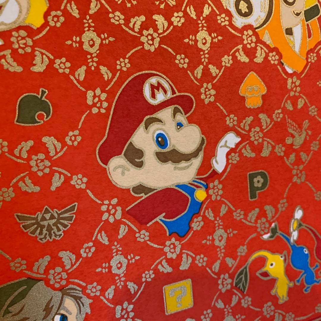 Nintendo Kyoto 文庫箱　任天堂　マリオ