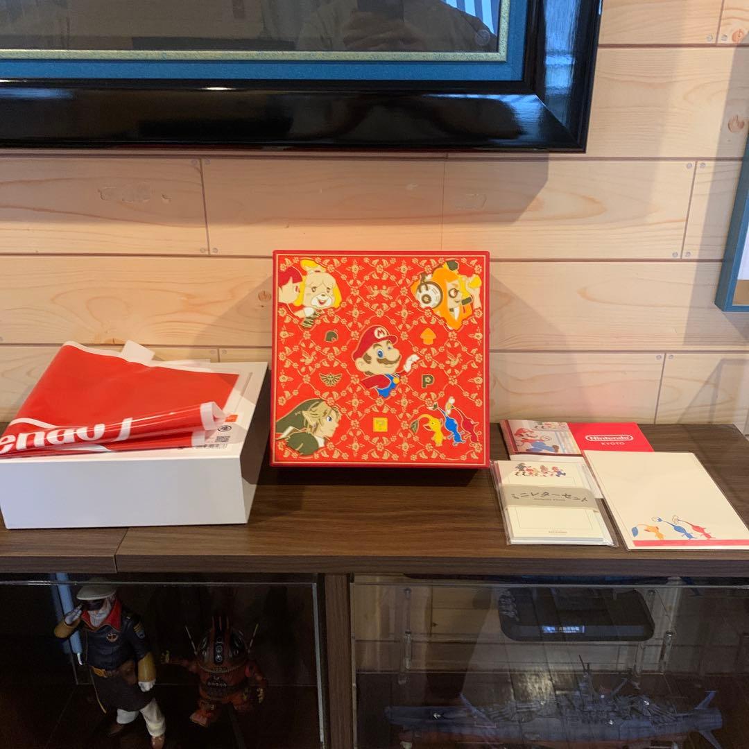 Nintendo Kyoto 文庫箱　任天堂　マリオ