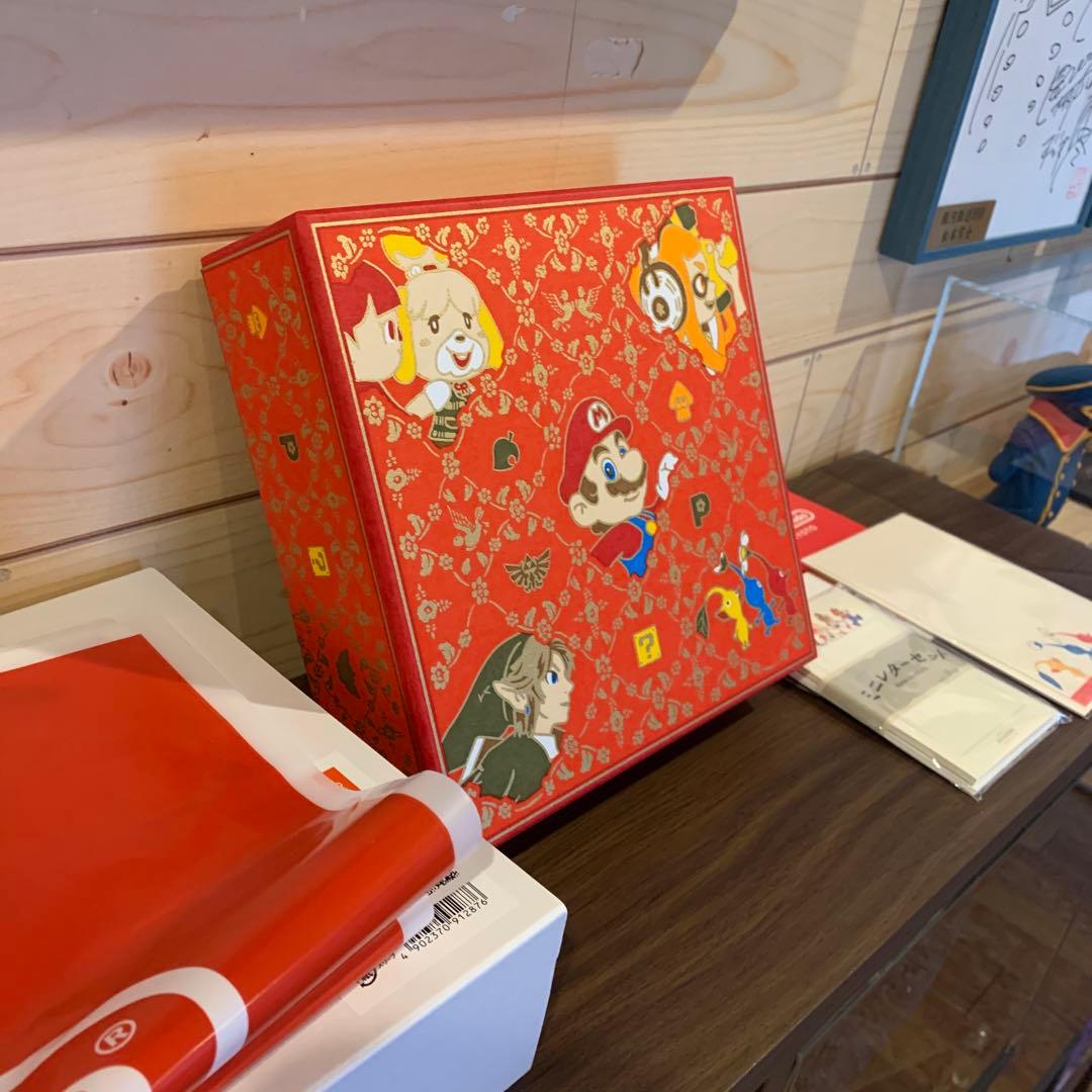 Nintendo Kyoto 文庫箱　任天堂　マリオ