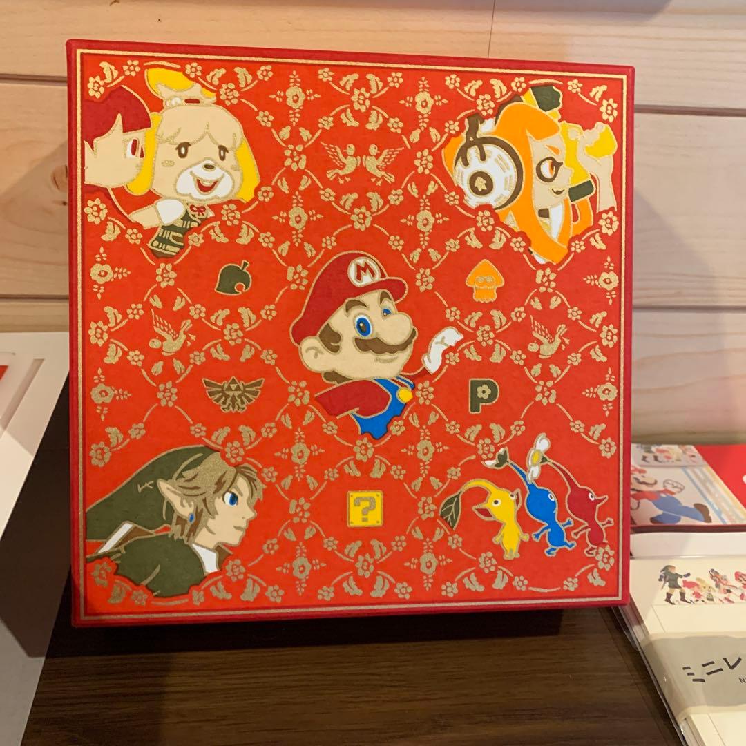 Nintendo Kyoto 文庫箱　任天堂　マリオ