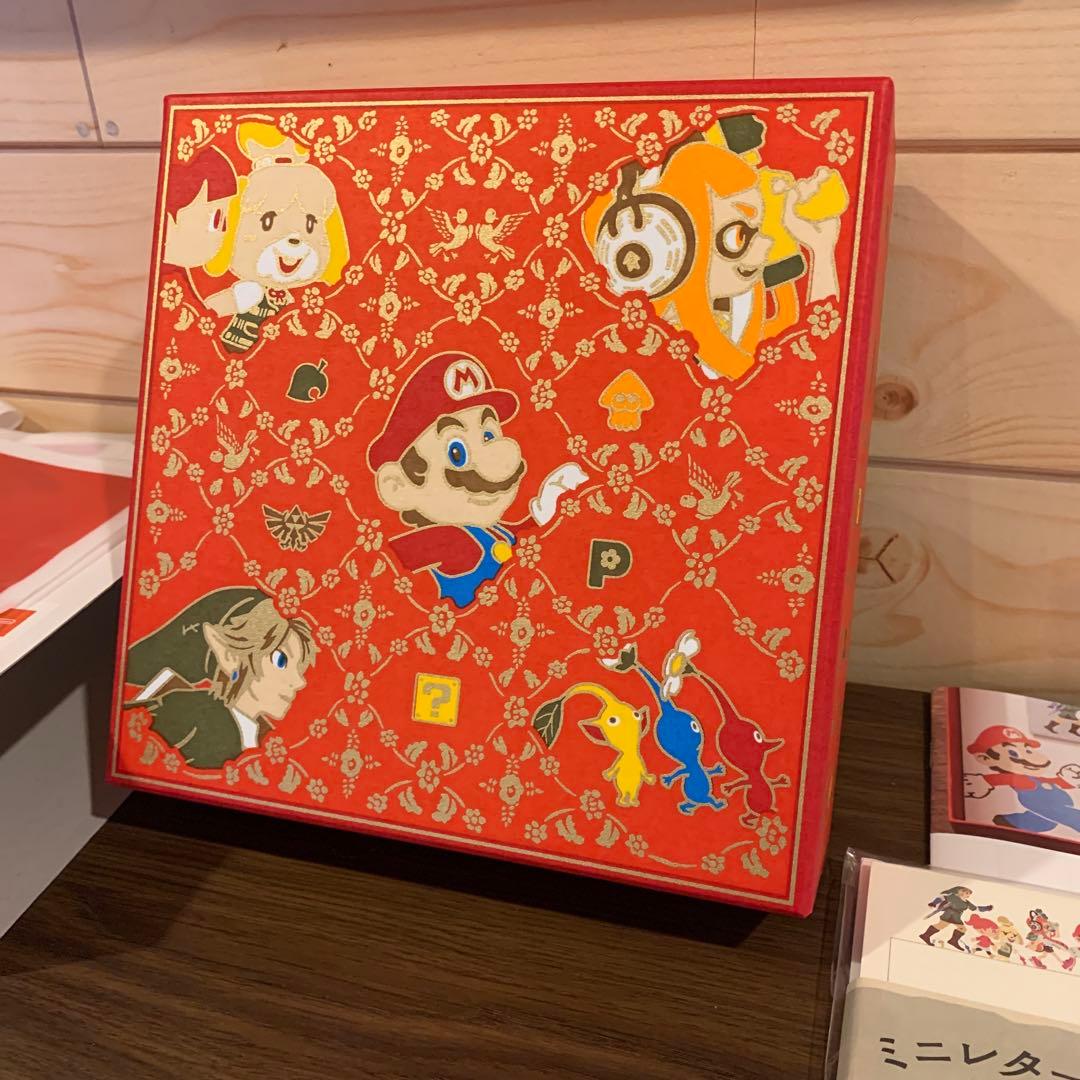 Nintendo Kyoto 文庫箱　任天堂　マリオ
