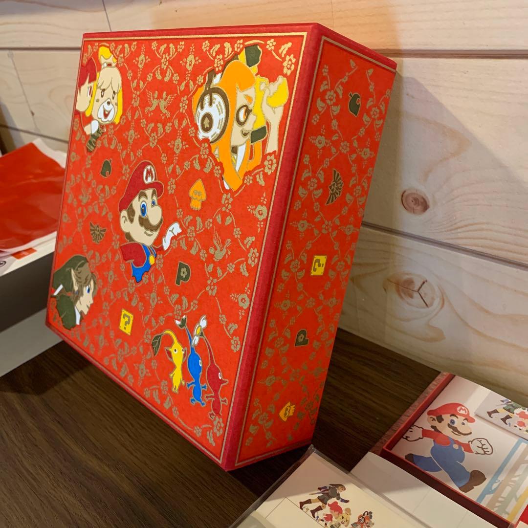 Nintendo Kyoto 文庫箱　任天堂　マリオ