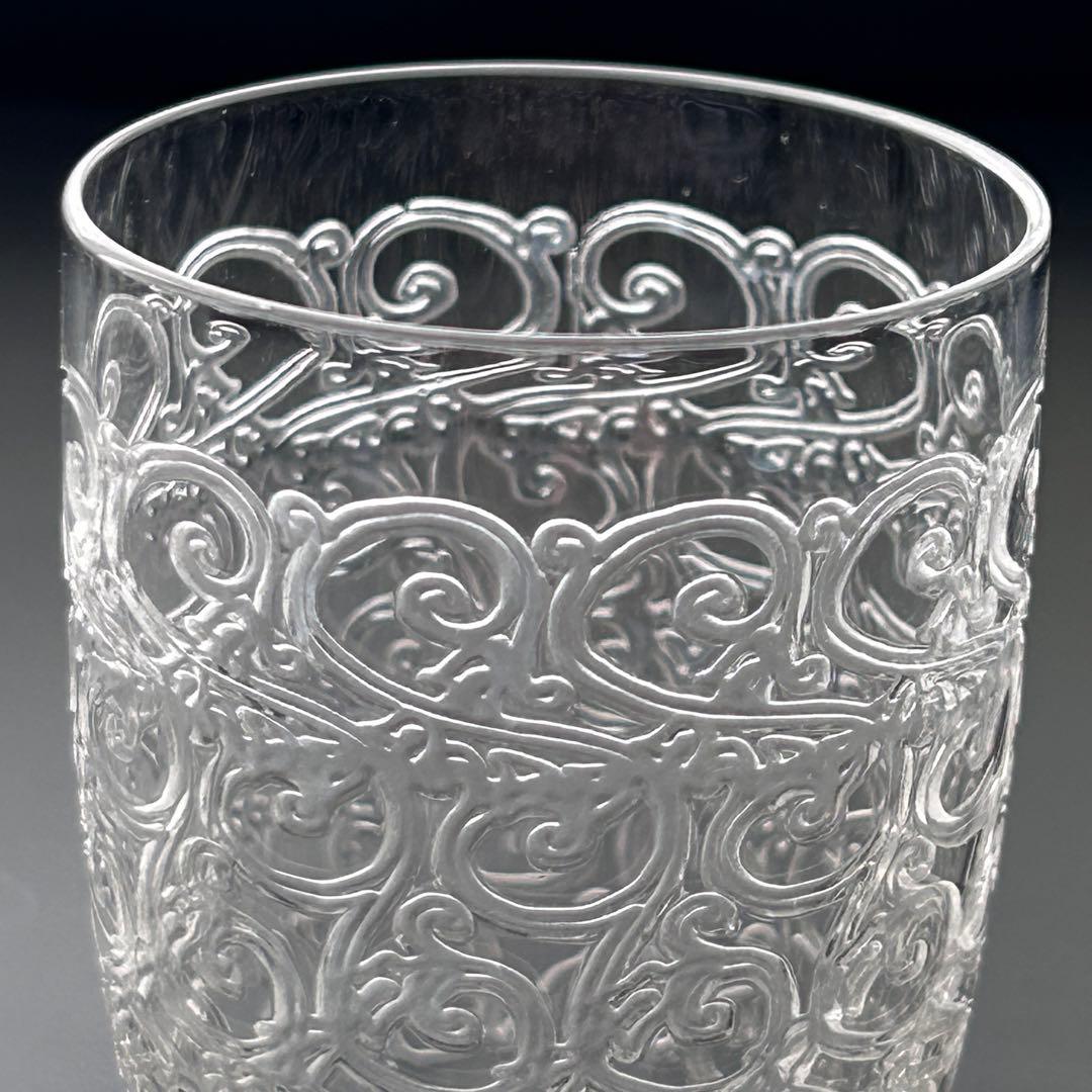 オールド　バカラ　ローハン グヴィユ　グビュ　GOUVIEUX 樽型　ペアグラス