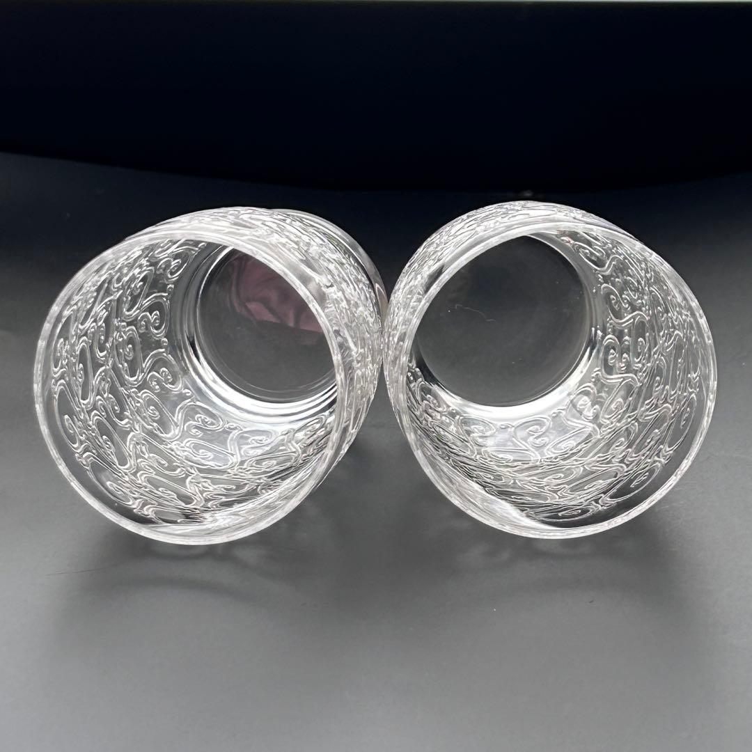 オールド　バカラ　ローハン グヴィユ　グビュ　GOUVIEUX 樽型　ペアグラス