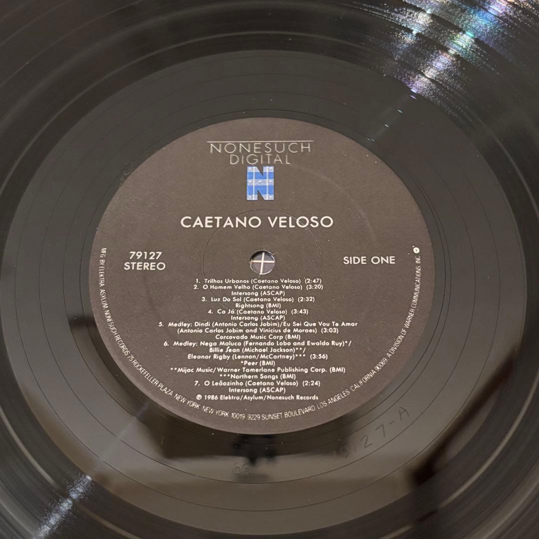 レコード Caetano Veloso ボサノバ サンバ ジャズ レアグルーヴ