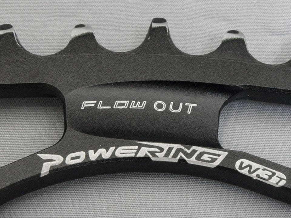 リデア(RIDEA)楕円アウターリング PCD130 5アーム 54T 中古美品