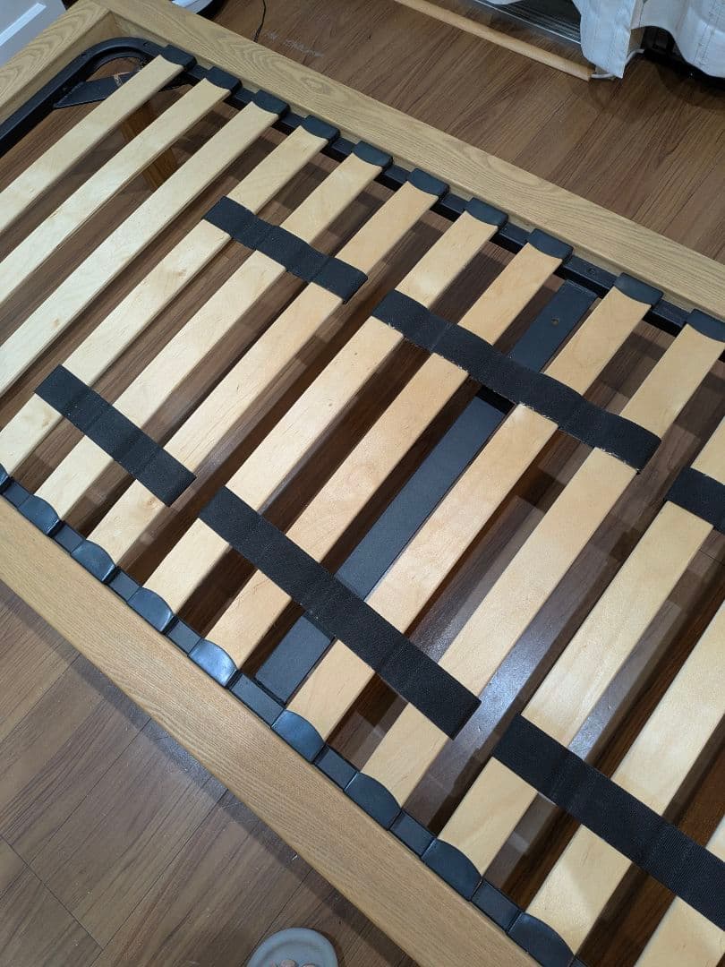 シングルベッドフレーム ナチュラルウッド