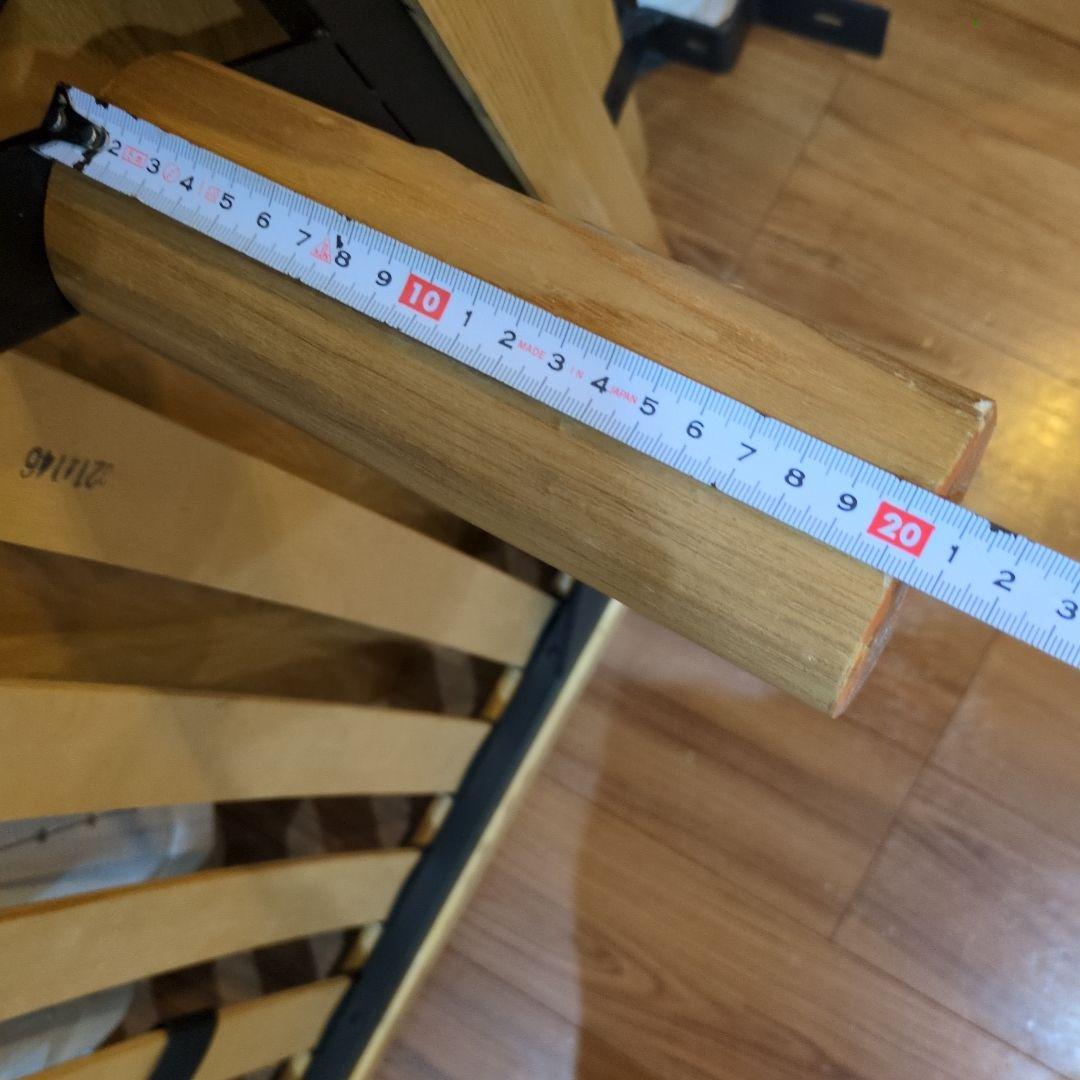 シングルベッドフレーム ナチュラルウッド