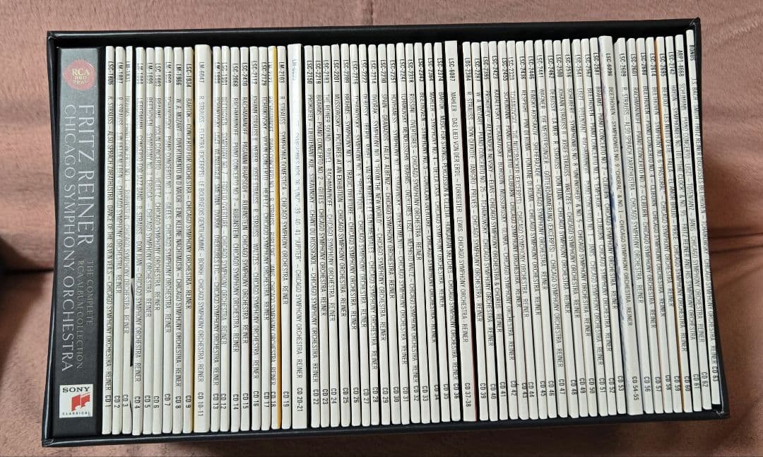 最終値 廃盤 フリッツ・ライナー/シカゴ交響楽団RCA録音全集
