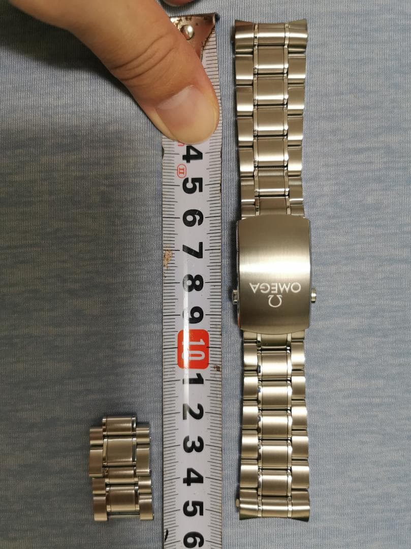 【美品】オメガ　スピードマスター　純正ブレスレット　純正ベルト　ラグ幅21mm
