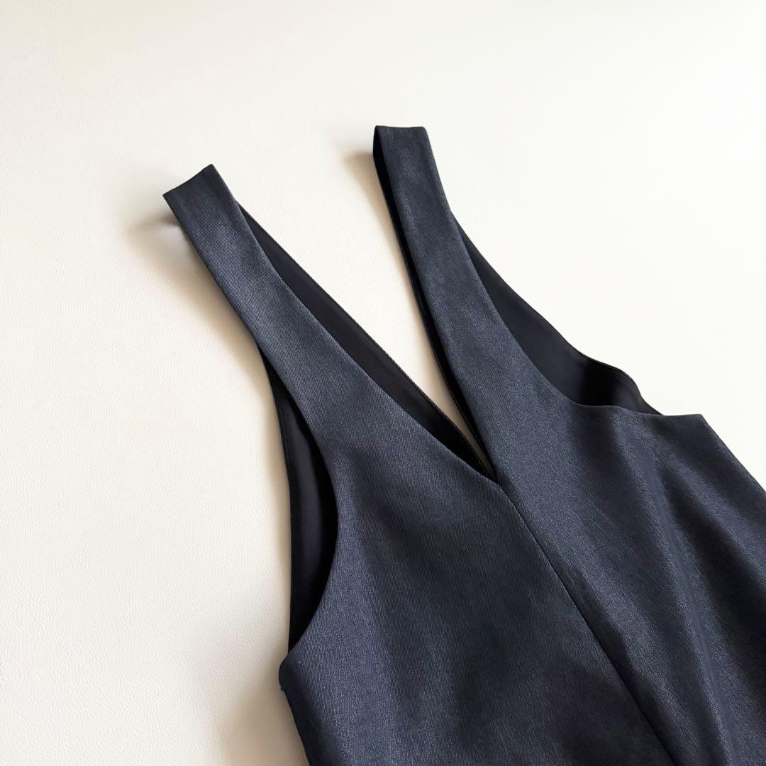 美品 【ルフィル】SOLOTEX デニムサロペット オールインワン 大政絢着用