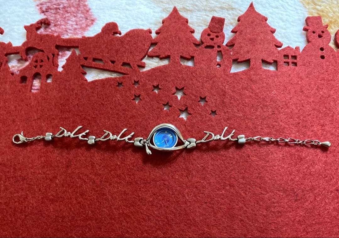 ✨美品 ✨SALVADOR DALI アイオブタイム 腕時計 電池交換済 稼働品