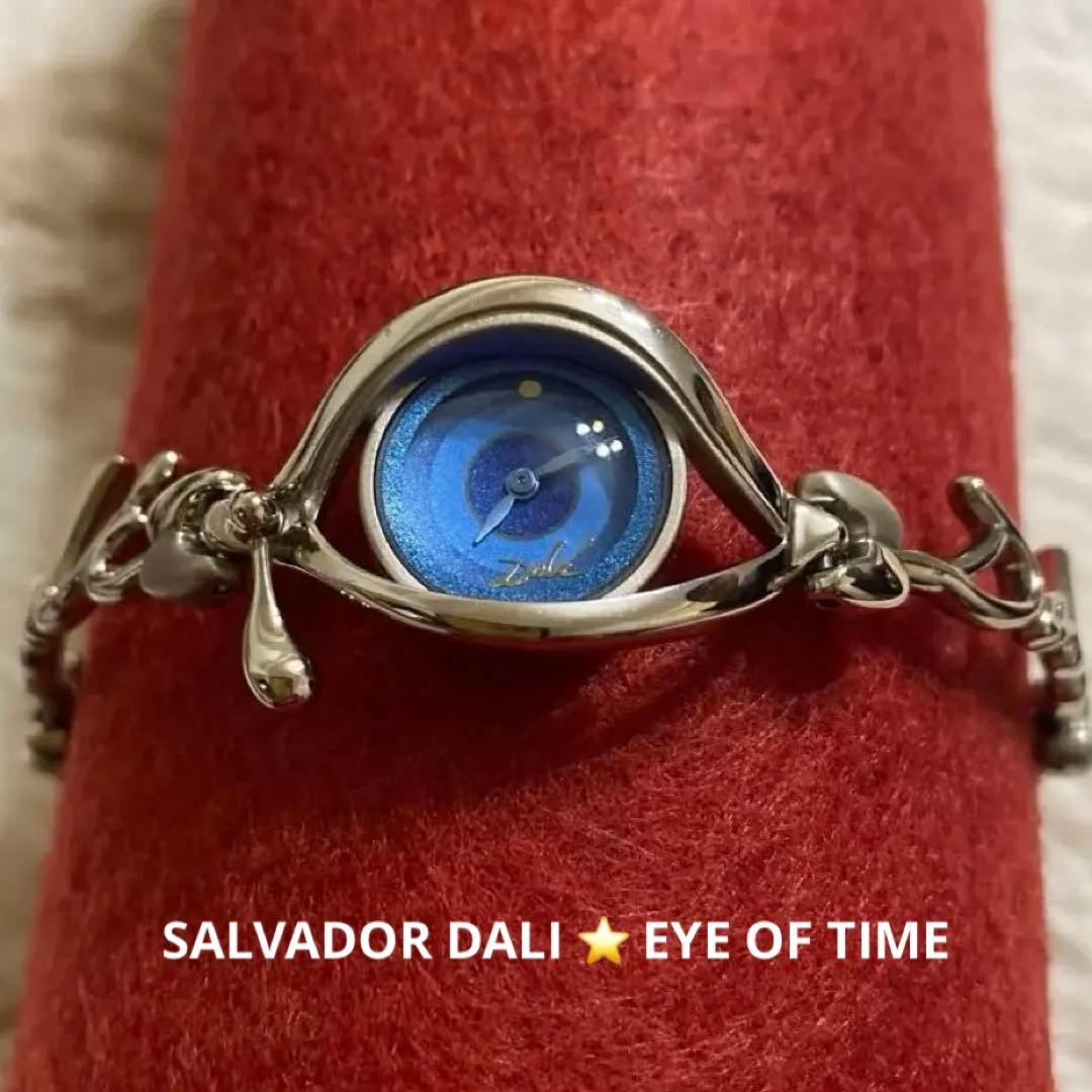✨美品 ✨SALVADOR DALI アイオブタイム 腕時計 電池交換済 稼働品