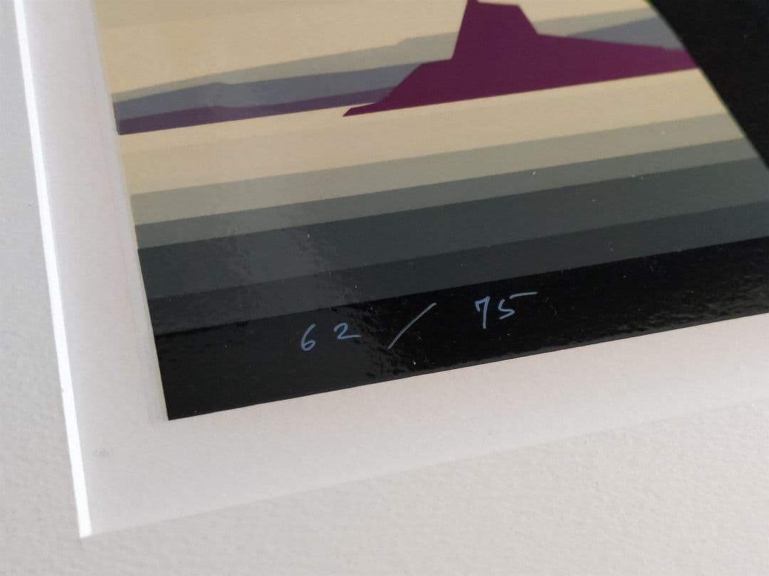 アイベン・ロール　夜明け　シルクスクリーン　ディズニー映画　美術デザイナー