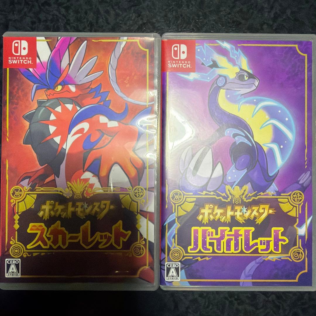 switch ポケモン　スカーレット　バイオレット