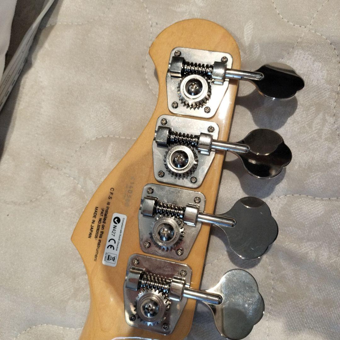 FUJIGEN(FGN) フジゲン ジャズベ 白