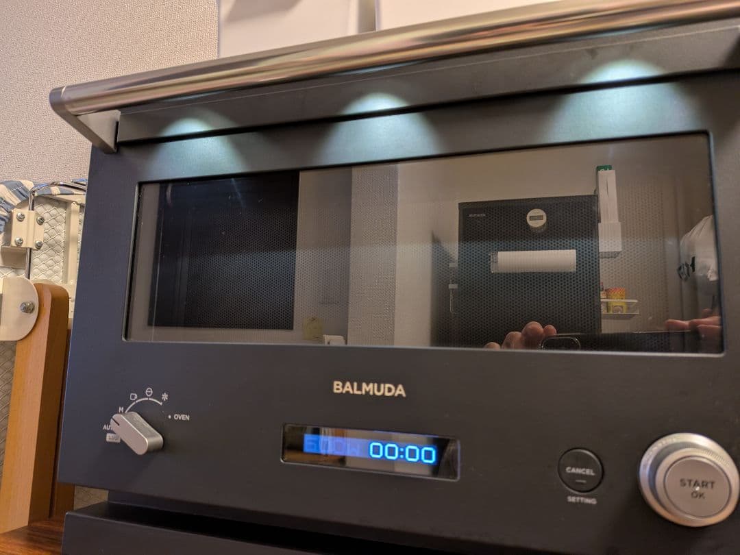BALMUDA オーブンレンジK04A-BK 　2021年製