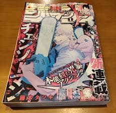 少年ジャンプ 2019年 1号 42号 チェンソーマン カラーページ 切り抜き