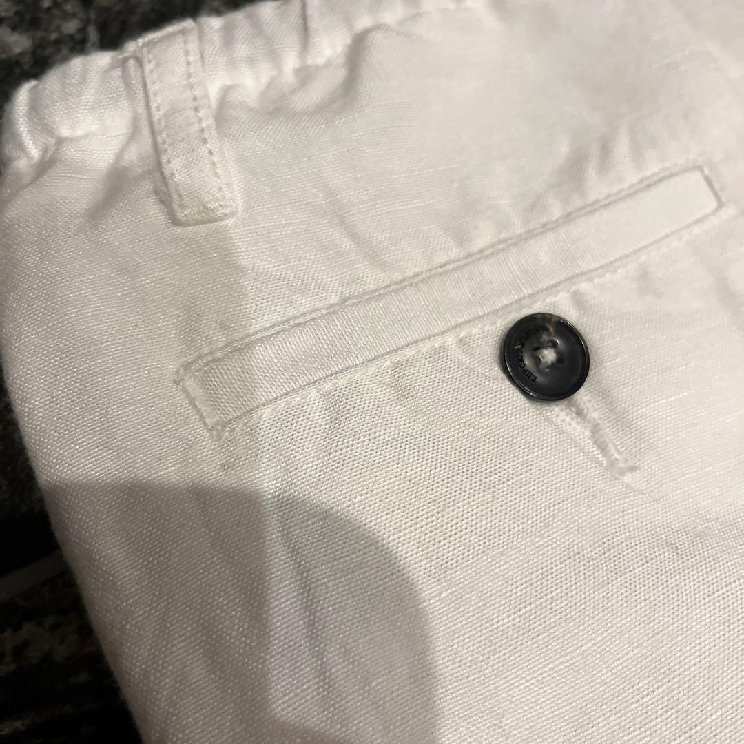 EMPORIO ARMANI ストライプ長袖シャツ 130cm &白パンツセット