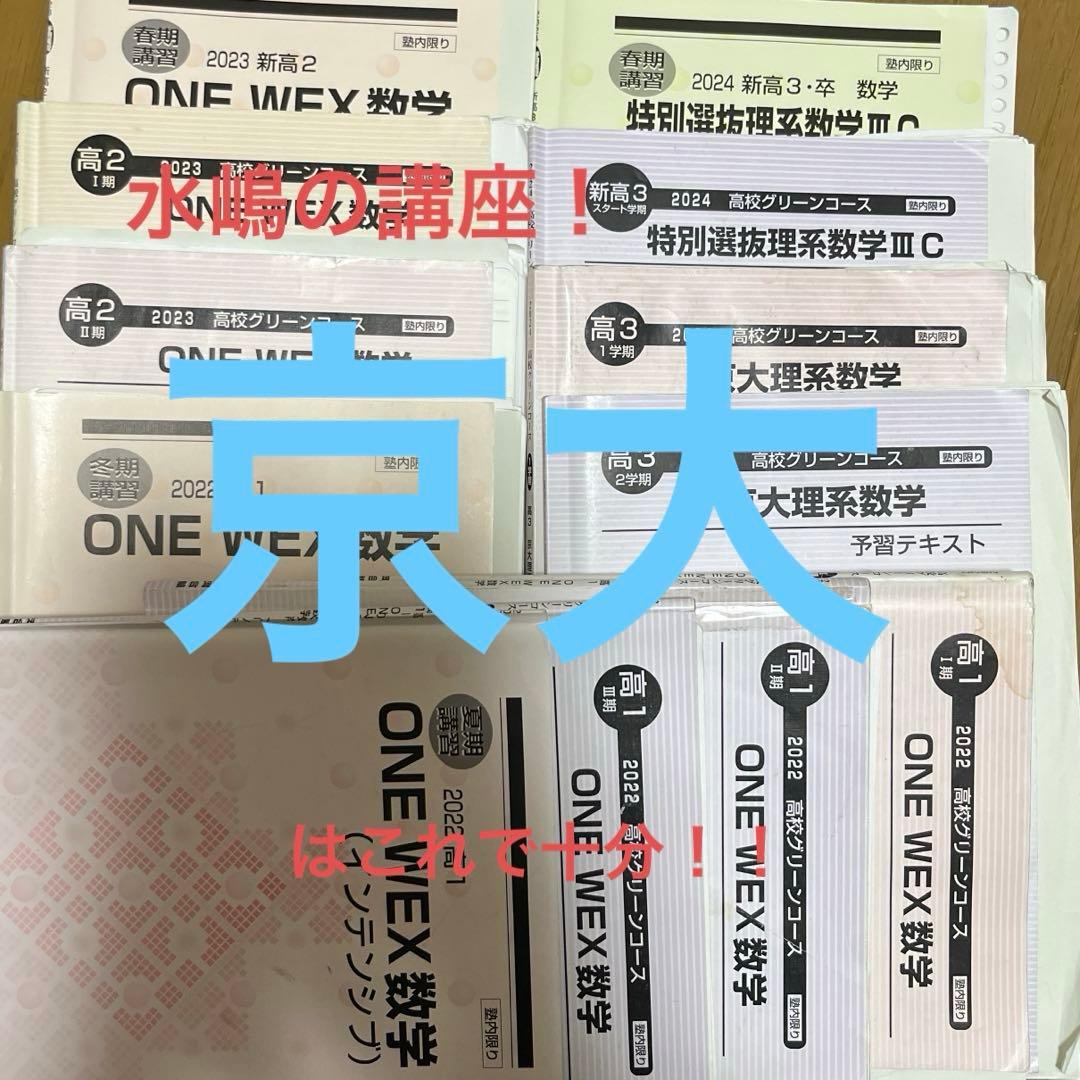 京大【河合塾】-ONEWEX数学-水嶋克仁