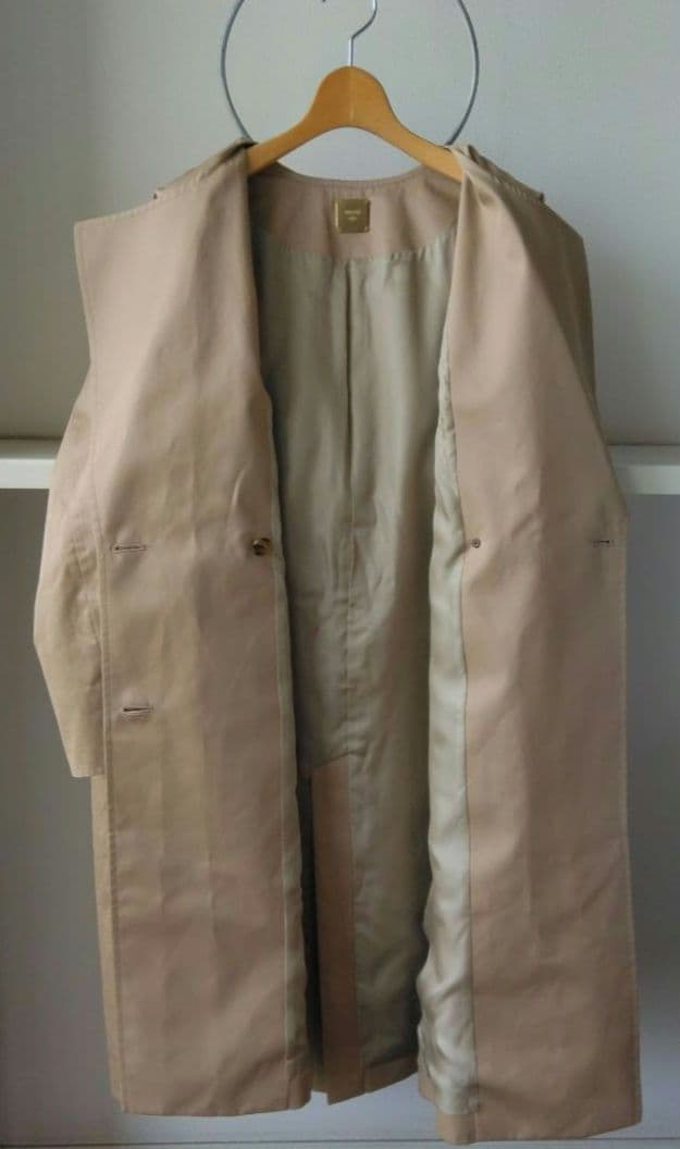 専用　ミューズドゥズイエムクラス　ギャバノーカラー　トレンチコート