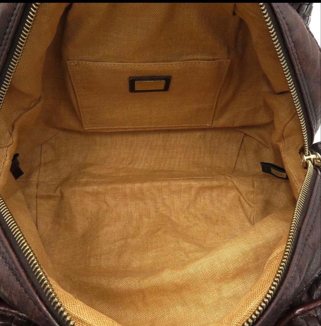 美品★FENDI★スパイバッグ★ズッカ柄ナッパレザー