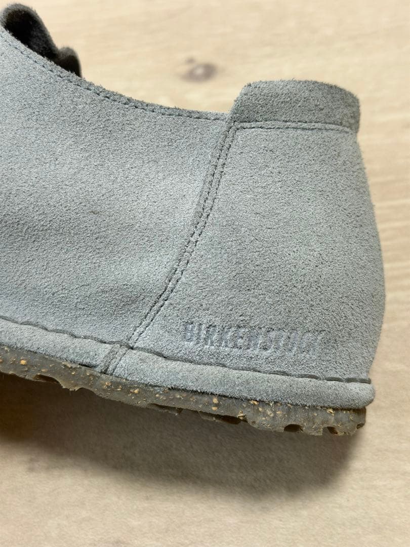 値下げ！美品　ビルケンシュトック　ウッティレース　 スエード グレー