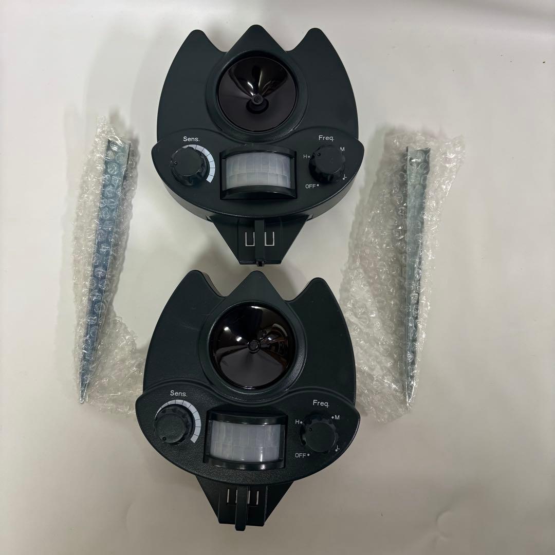 猫よけグッズ　番人くん　2個