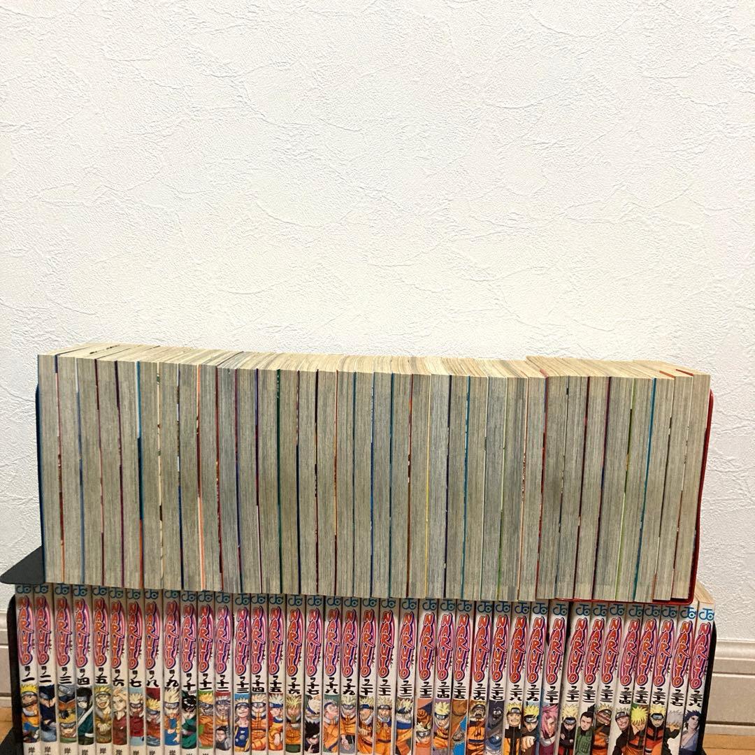 ナルト全巻　漫画　アニメ　名作　完結　ジャンプ　忍　サスケ　NARUTO
