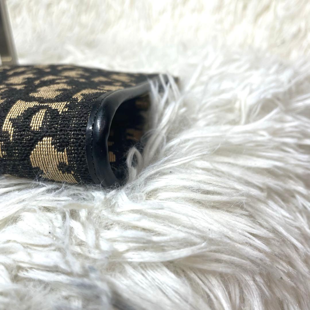 訳あり♡Dior✨クリスチャンディオール　トロッター　がま口　パーティバッグ