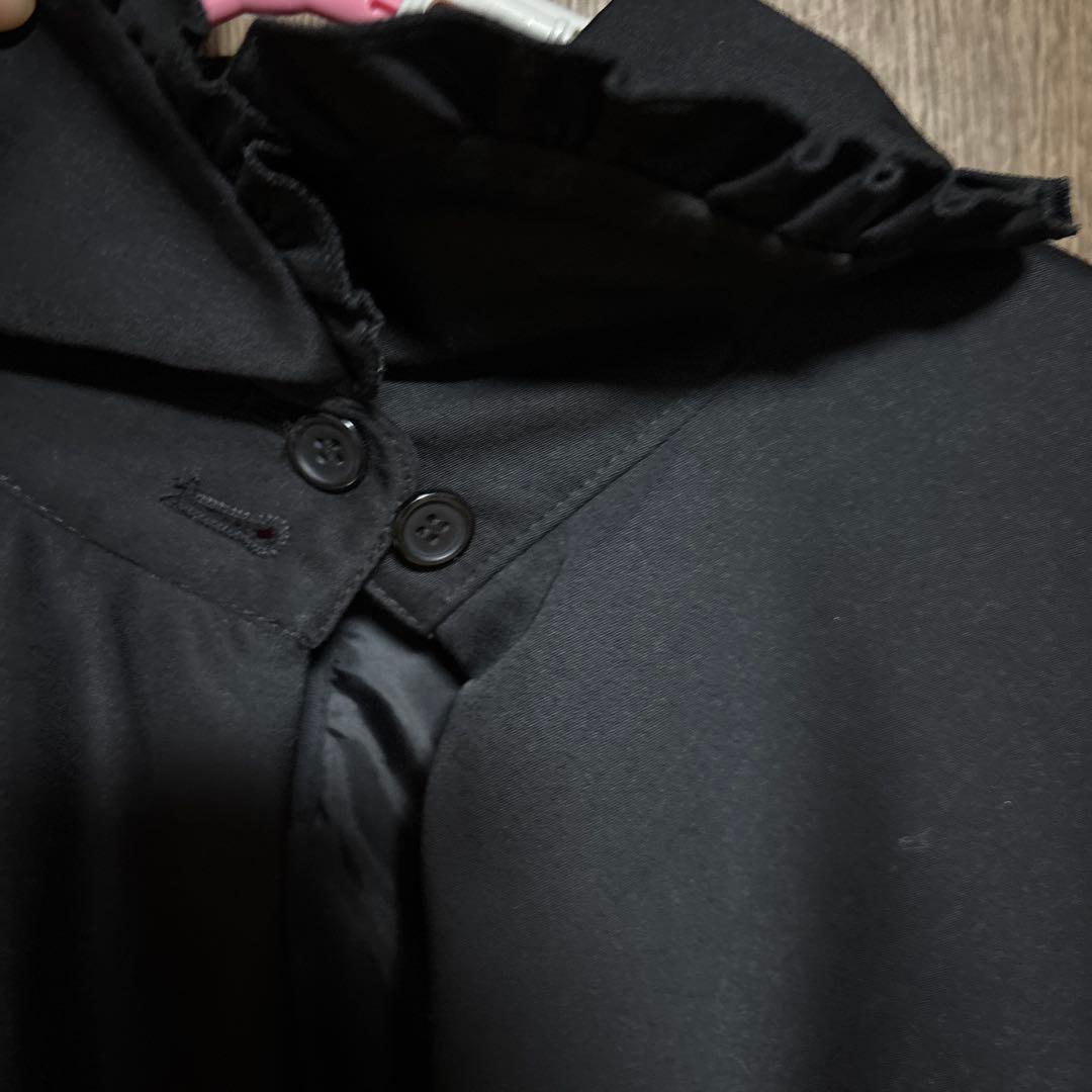 ブラックピースナウ BLACK PEACE NOW ケープ ゴスロリ ブラック