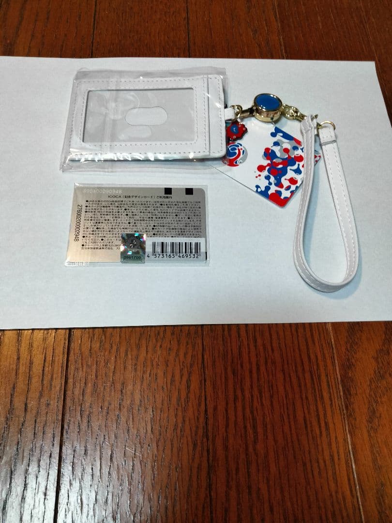 万博記念ICOCA合皮パスケース　イコちゃんミヤクミヤク