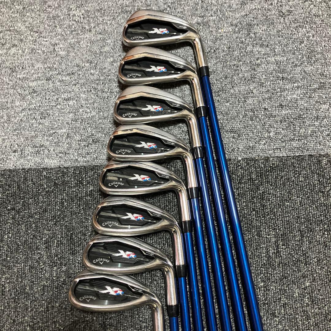 Callaway XR アイアン8本セット R-flex