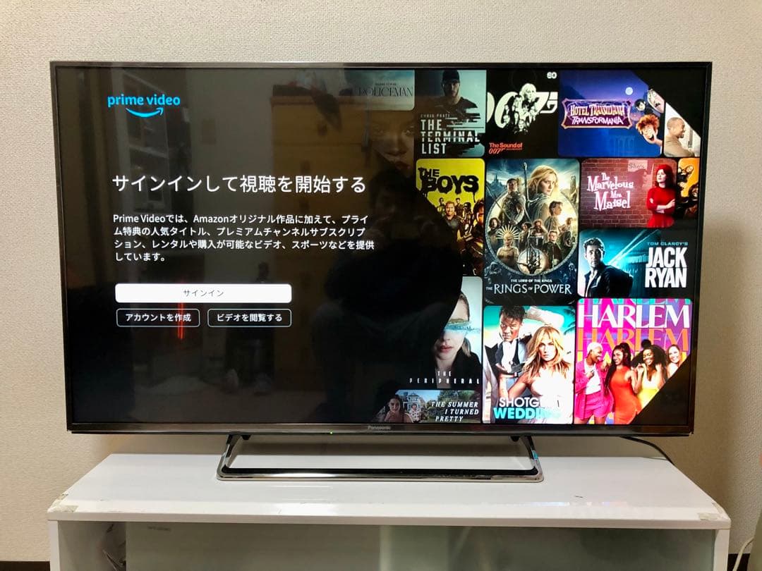 Panasonic プレミアム4K液晶テレビ　TH-49CX800 49インチ