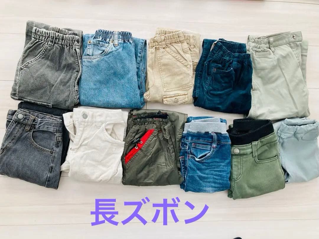 男の子　120センチ　春夏秋冬　まとめ売り　121点