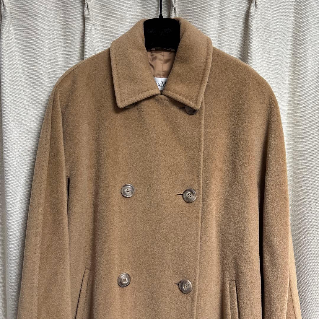 マックスマーラ　キャメルロングコート