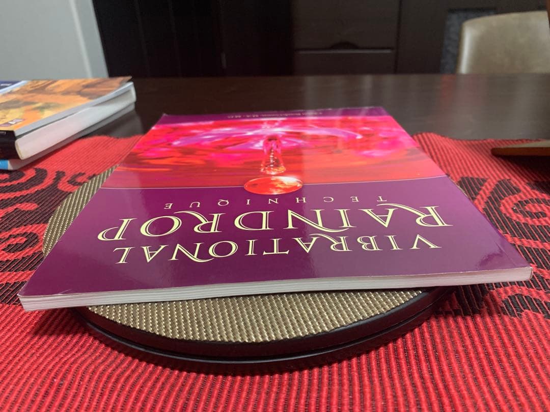 洋書 Vibrational Raindrop Technique